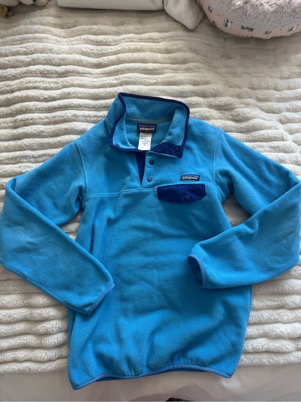 Patagonia Blue Women’s Synchilla Pullover